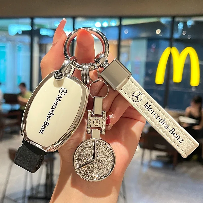 TPU Car Key Case Cover keychain For Mercedes Benz A C E S Class GLS GLA GLK GLC CLS CLA W204 W221 W212 W205 W176 W463 Accessory