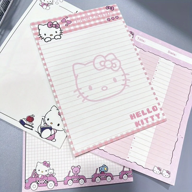 Een Pakket Van 30 Pagina 'S Kawaii Anime Sanrio Hello Kitty Paper Book B5 Boek Tranen Leren Papieren Concept Notitie Woordboek Verjaardagscadeau