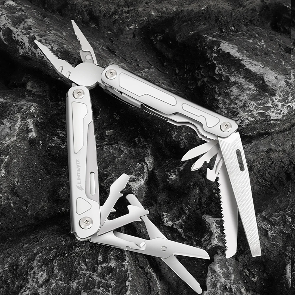 Multifunctional Emergency Plier Folding Knife Tactical Clamp Combination Survival Portable Tool Multitool Cutter