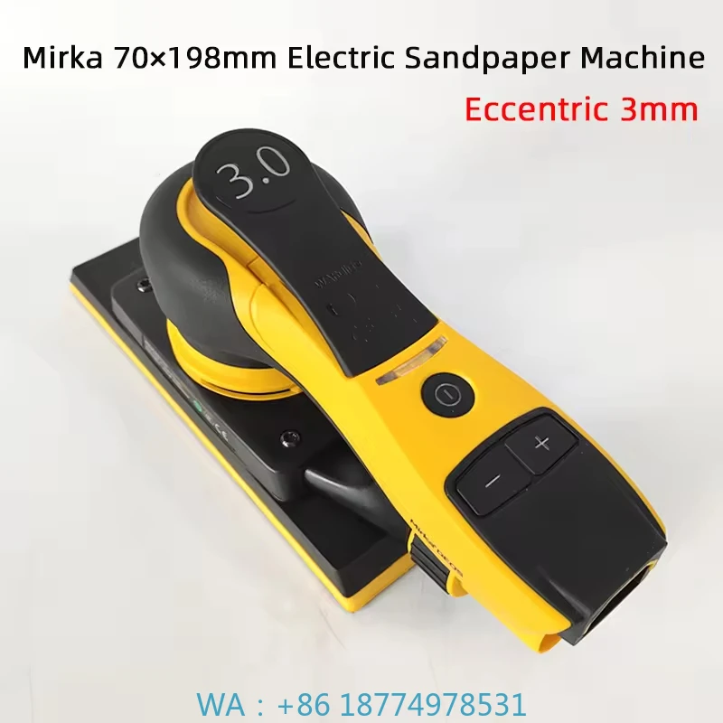 

Car Paint Tool Original Made in Finland Square 70-198mm 250W Electric Sander Detail Sander Woodworking
