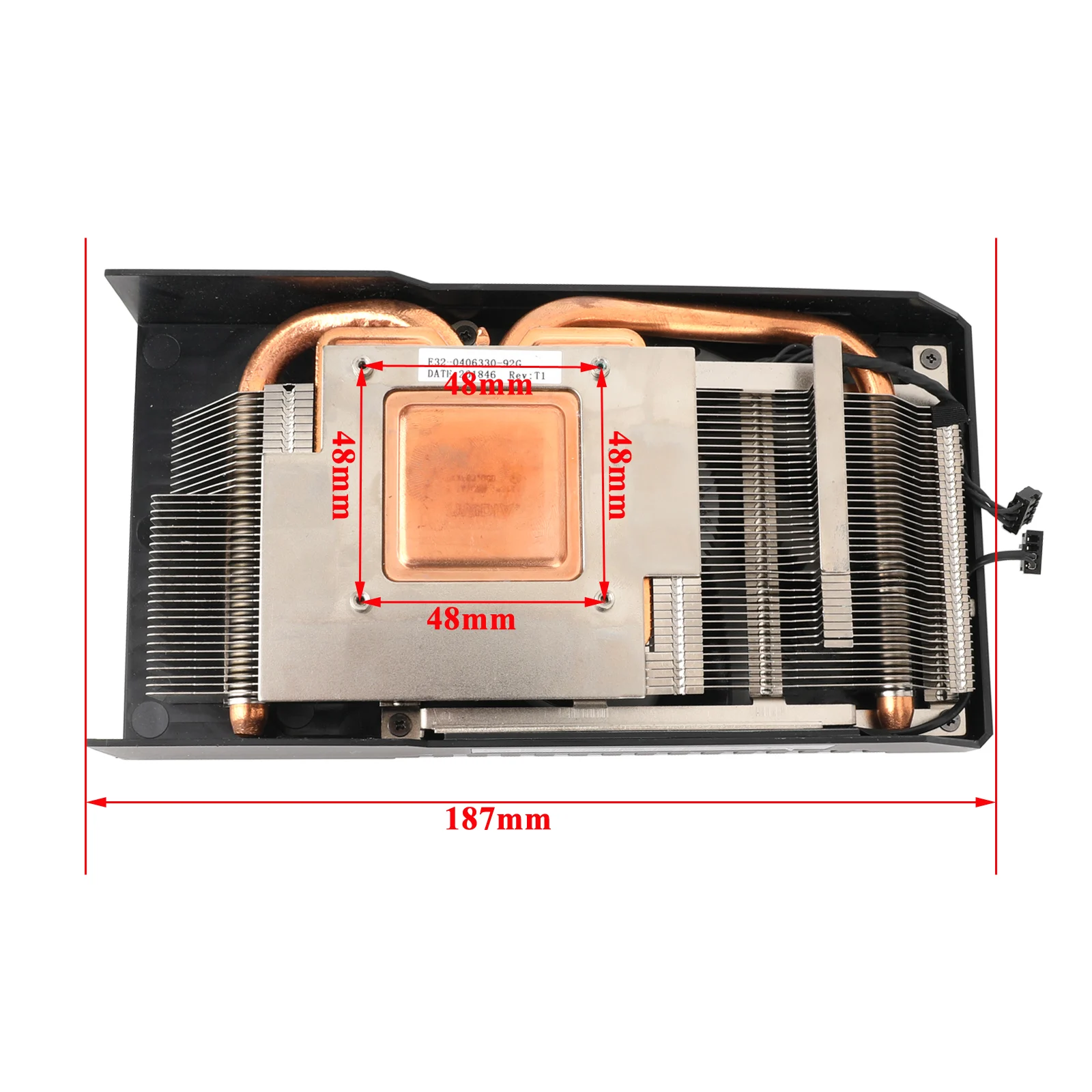 พัดลมระบายความร้อนแบบ GPU ขนาด85มม. สำหรับ HP NVIDIA RTX 2070 Gforce HPE L34256-001 8GB การ์ดแสดงผล GDDR6ิก