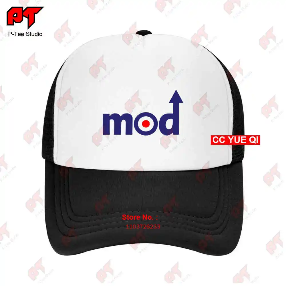 Mod Logo The Jam Who Paul Weller Ska Northern Soul Scooter Baseball Caps Truck Cap XQG3