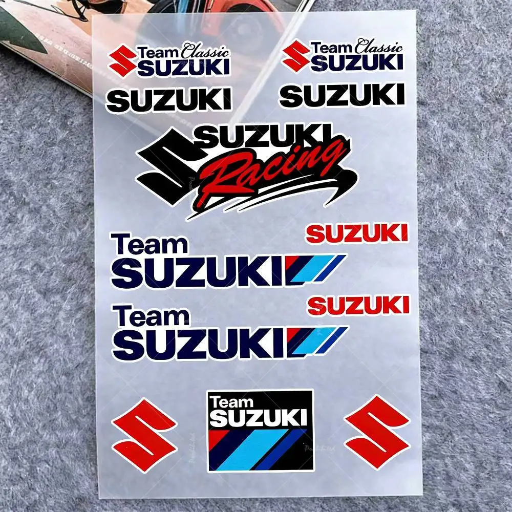 

Наклейки для SUZUKI: виниловые стикеры для мотоциклов, автомобилей, ноутбуков, стен, бамперов, окон. Аксессуары для тюнинга авто.