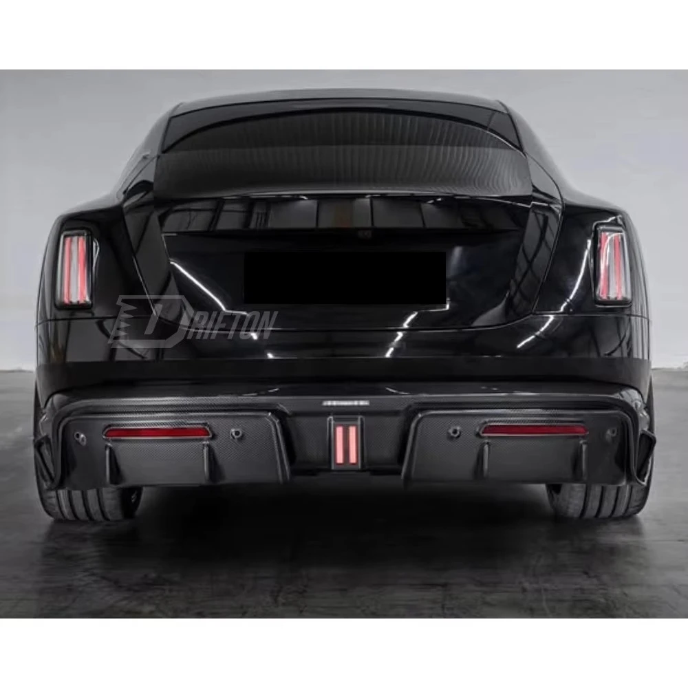 Spectre RR MSY Style Carbon Fiber Rear Diffuser for Rolls Royce Spectre
