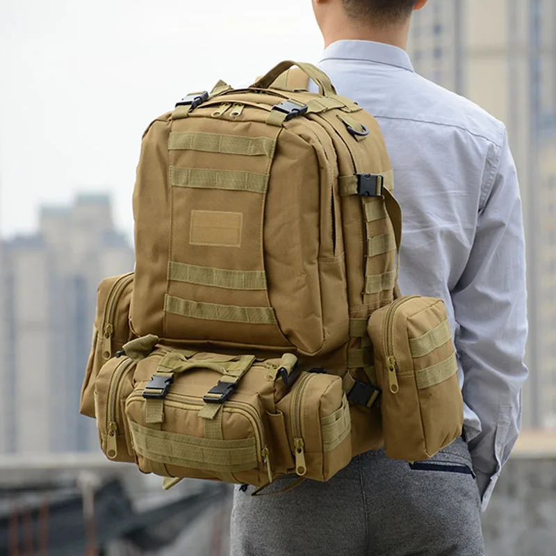 Multi-purpose Backpacks First Aid Kits Outdoor Cycling Rucksack Multi-function Tactical Backpack Camouflage Backpack