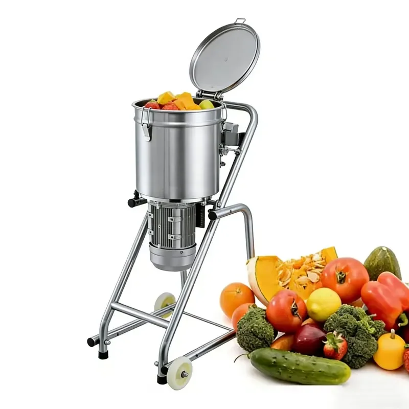 Commercial Large Capacity 20L 30L Blending Machine Stainless Steel Food Grinder Blender for Dry/Wet Chili Sauce Ginger Puree