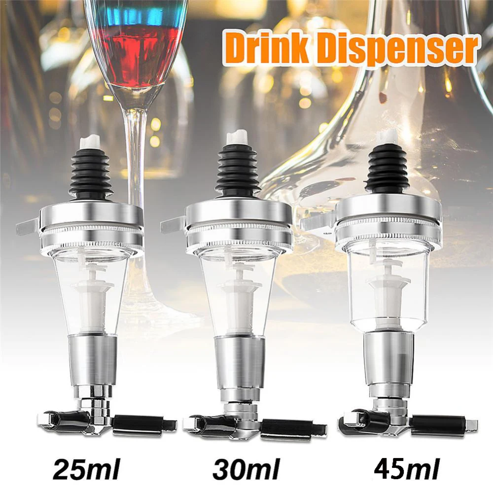 25ml/30ml/45ml Pourer Drink Bottle Drink Dispenser Leak-proof Nozzle Sprayer Wine Pourer Alcohol Liquor Spouts Bottle Dispenser