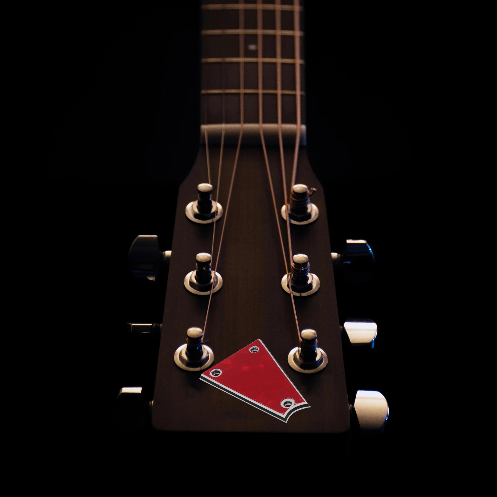 

Electric Accessories PVC Truss Rod Cover 3 Hole Red Neck Plate Guitar Components Triangle Rod Cover Electric Guitar Parts