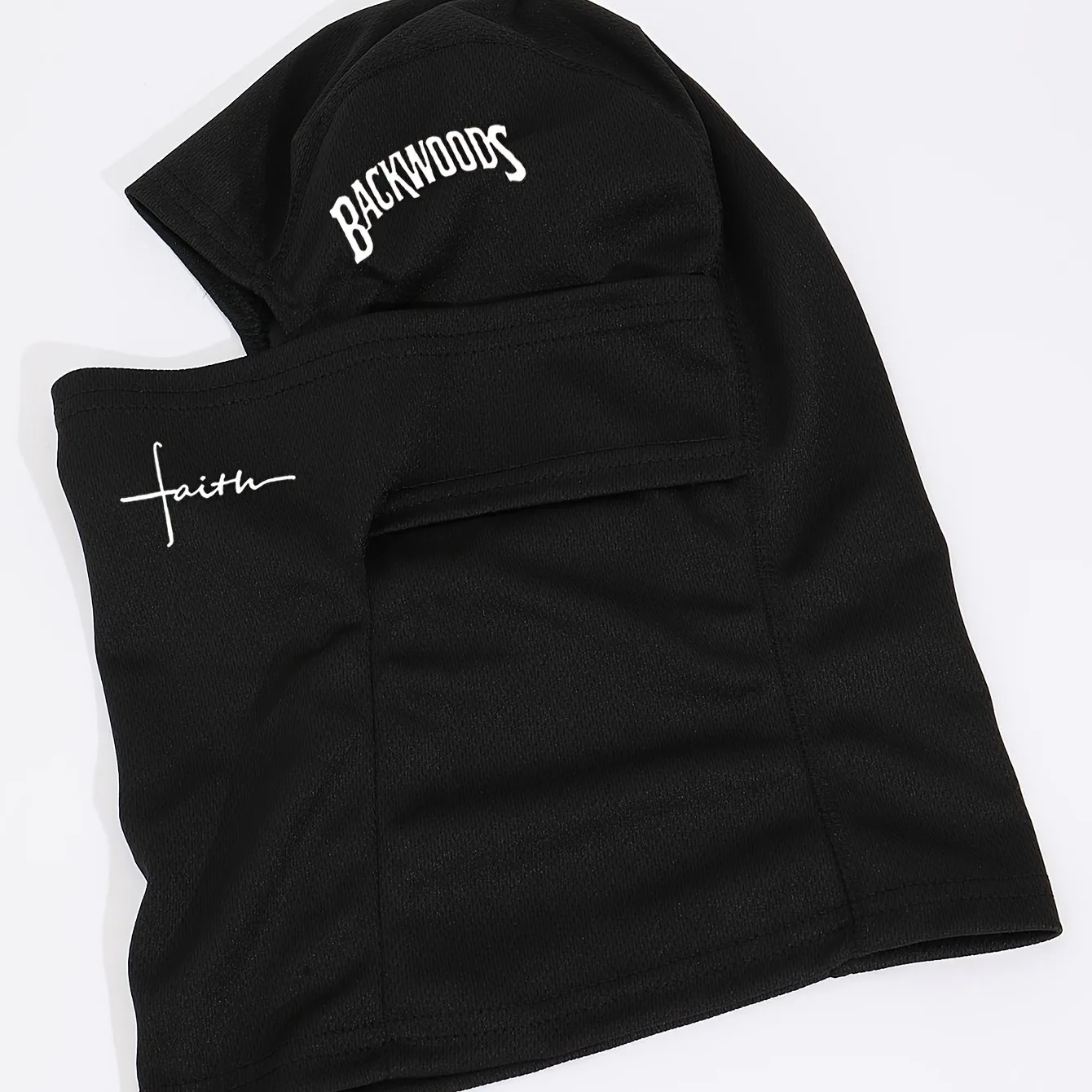 1 قطعة/2 قطعة/3 قطعة اختياري-قبعة بالاكلافا مطبوعة من الخشب الخلفي مقاومة للرياح والغبار قابلة للتنفس - قناع وجه كامل للرياضات الخارجية للجنسين #4