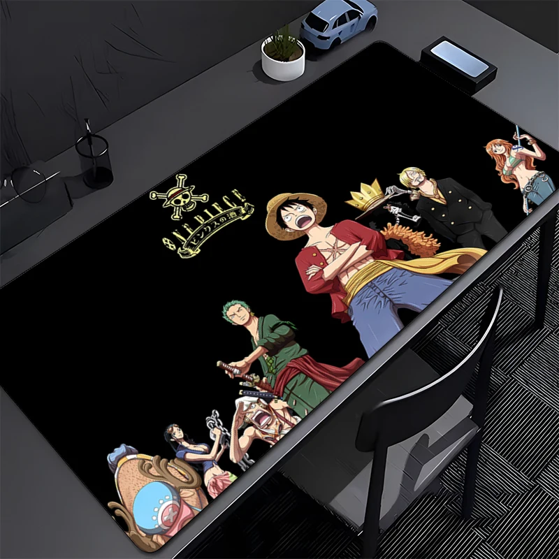 Une pièce tapis de souris nouveaux tapis de souris clavier tapis de souris Gamer doux bureau tapis tapis de Table bureau PC tapis Anime grand tapis de souris