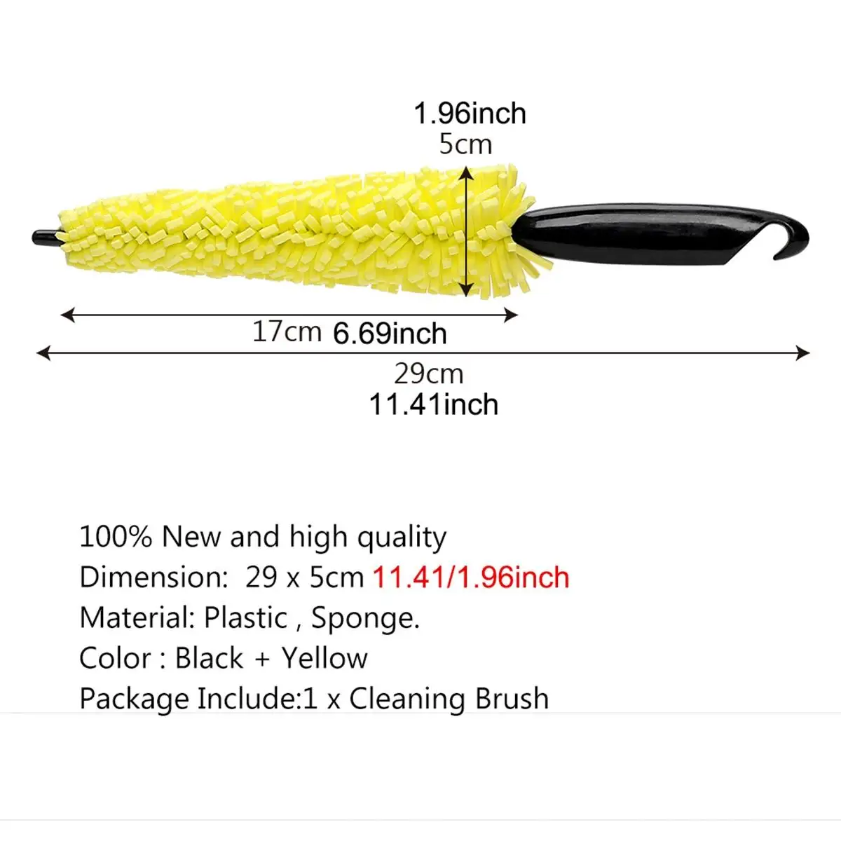 Car Wheel Brush,Multifunctional Car Wheel Cleaning Brush,Car Wheel Rims Tire Washing Brush,Auto Scrub Brush,Car Wash Accessories