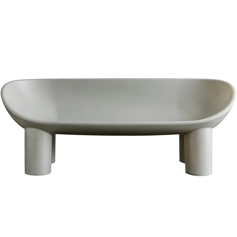 Nordische Designermöbel, lässig, faul, zwei Sofas, Stuhl, Internet-Promi-Außenhocker