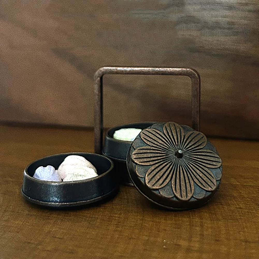 Peças de carro rc decoração mini cesta de refeições vintage para 1/10 rc rastreador axial scx10 tamiya c01 rc4wd d90 traxxas TRX-4 caminhão carro