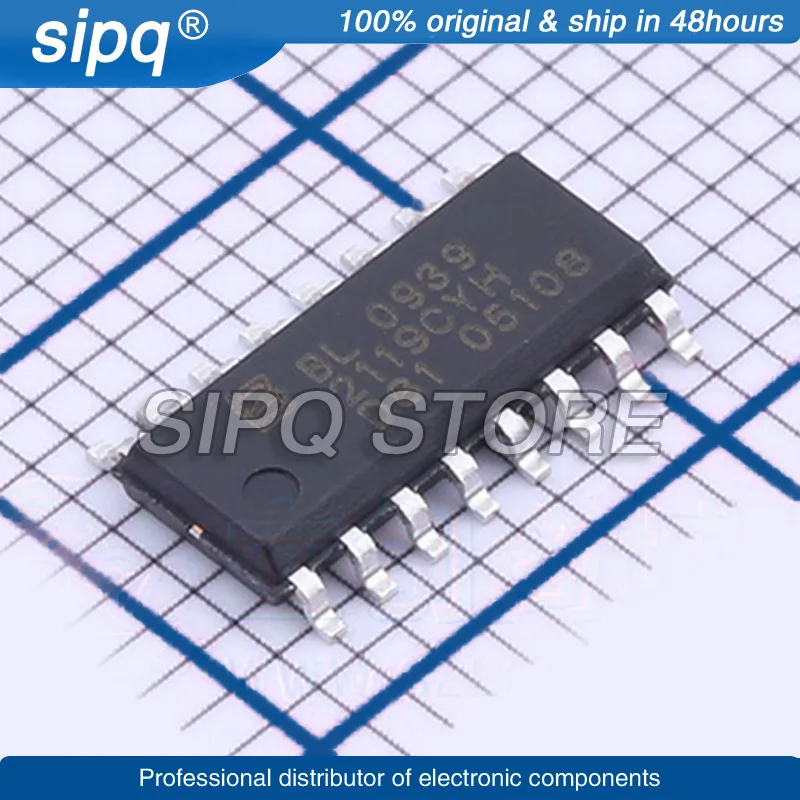 10PCS/LOT BL0939 SOP-16 ENERGY METERING IC Brand New and Original In Stock Authentic Product