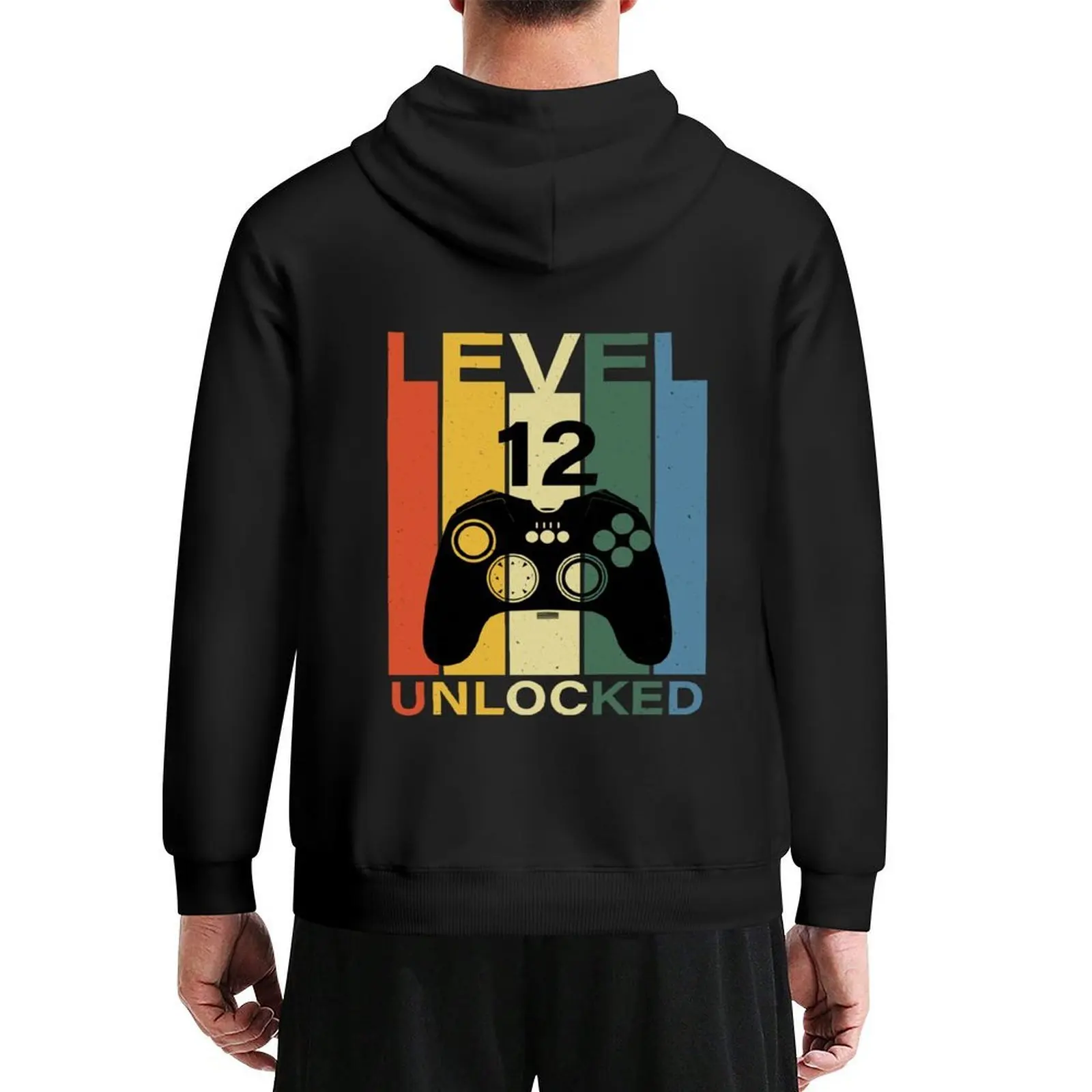 

Level 12 Unlocked Hoodie male clothes mens designer clothes men clothing men's winter sweater man hoodie