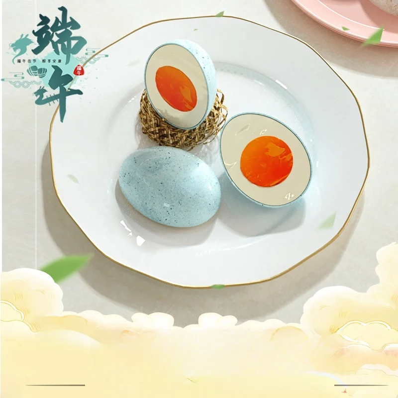 

YQYM Art Strong Awakening Chinese Sle Salted Du Egg Mousse Cake Zongzi Dert Pudding Baking Silicone Mold Kitchen Tool