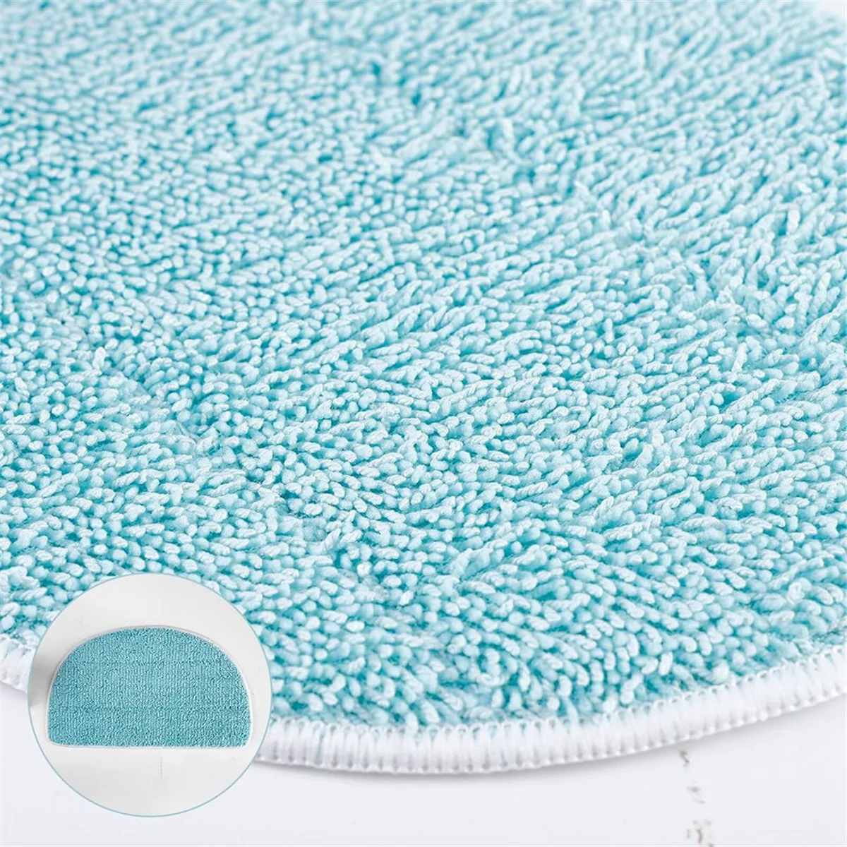 A62X 6 Pack Mop Pads for Leifheit Clean Tenso Power 2.0 Steam Cleaner,Microfiber Steam Mop Replacement, Steam Broom Mop Cover