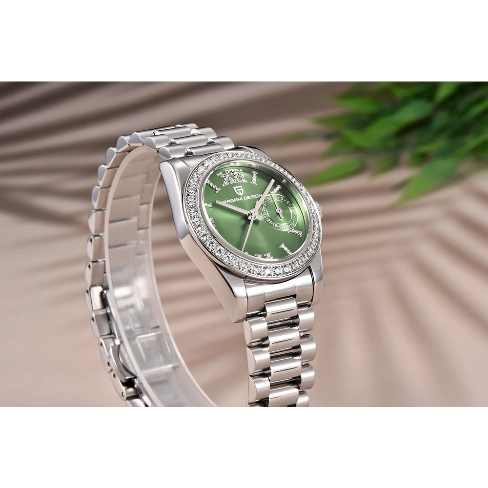 2023 PAGANI DESIGN Japan TMI VH65 Movement Women's Quartz wristwatch Sapphire Glass Casual Fashion accessories watch for women