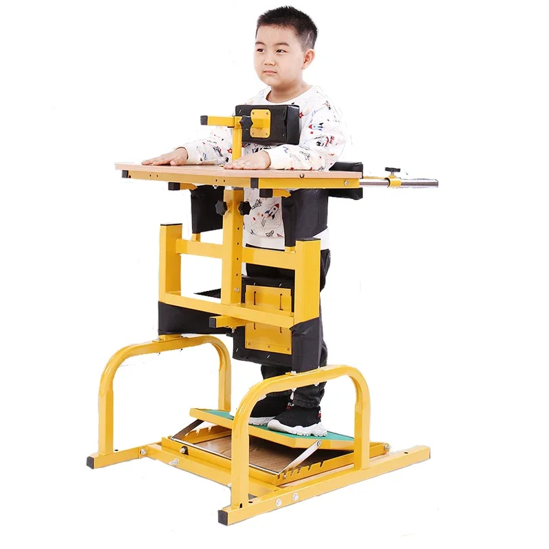 

Hot selling high quality cerebral palsy children rehabilitation standing trainer stand frame