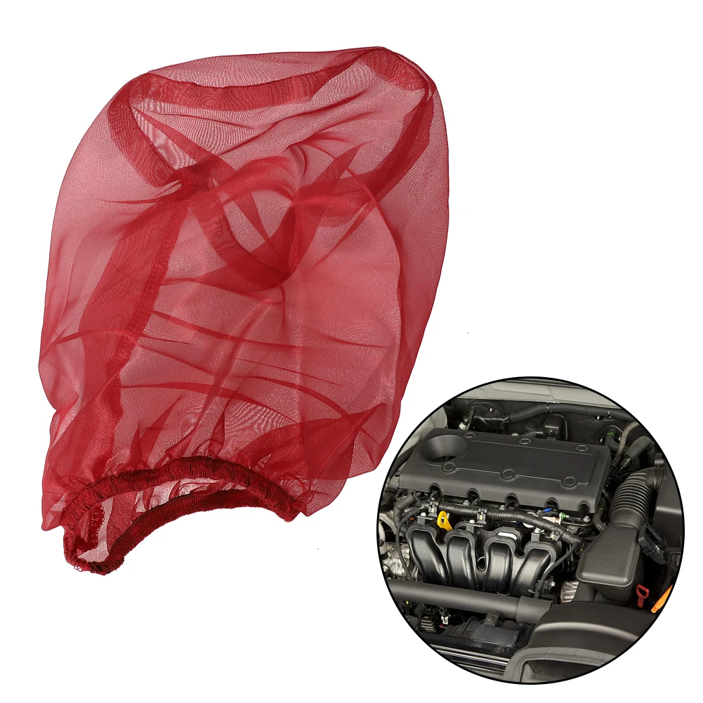 Protective Wrap Air Filter Cover Air Intake Filter Car Accessories Car Cold Air Filter Polyester Cloth Sock Cover