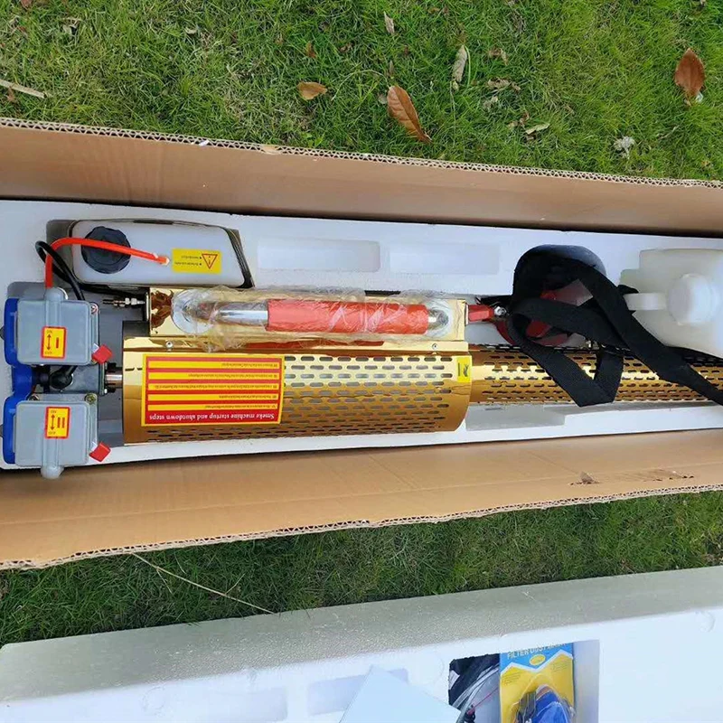 Дезинфекционный аппарат Pulverizador ULV, электрический садовый тепловой распылитель дыма, портативная емкость, импульсный распылитель вирусов двойного назначения