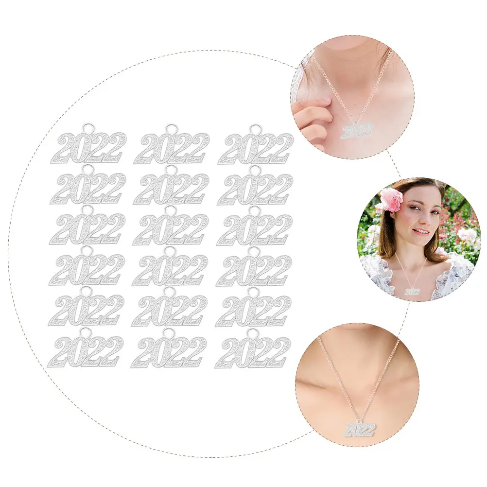 

50pcs 2022 Jewelry Pendants Diy Pendant Charms Alloy Hanging Decorative Necklace Earring Bracelet Accessories Sturdy Durable