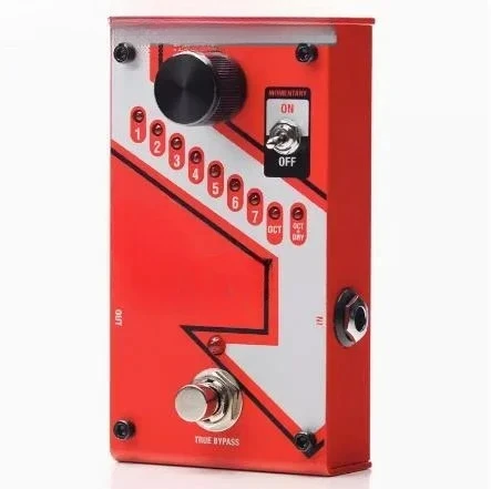 Electric Acoustic Guitar Drop Pedal Effect, Transpose and Drop String