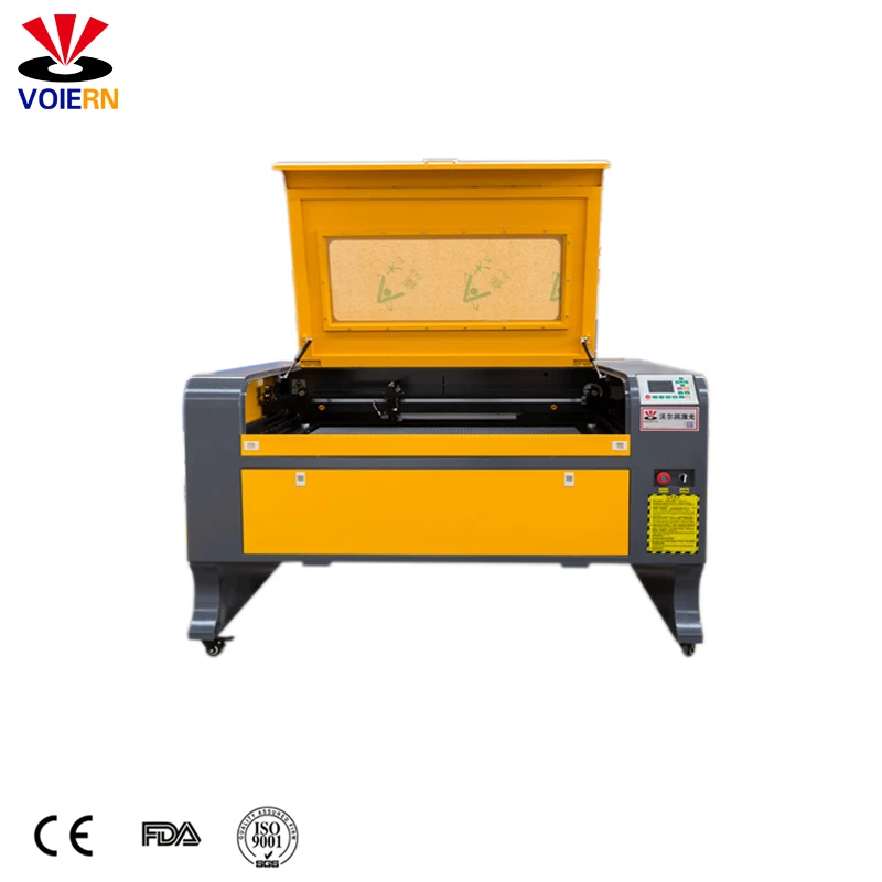 New Engraving Machines with Ruida Controller, Auto Focus Red Dot Pointer 51-3/16''*35-7/16'' Workbench for Wood,Fabric