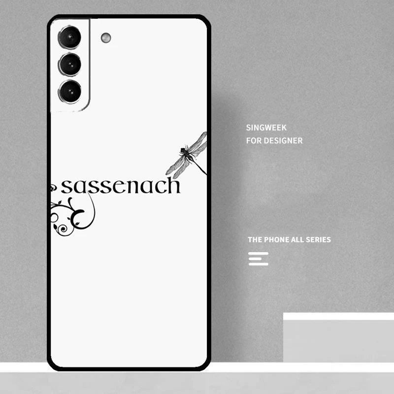 Outlander Sassenach Dragonfly Case For Samsung Galaxy S24 S22 S21 S23 Ultra Note 20 S8 S9 S10 Note 10 Plus S20 FE Cover