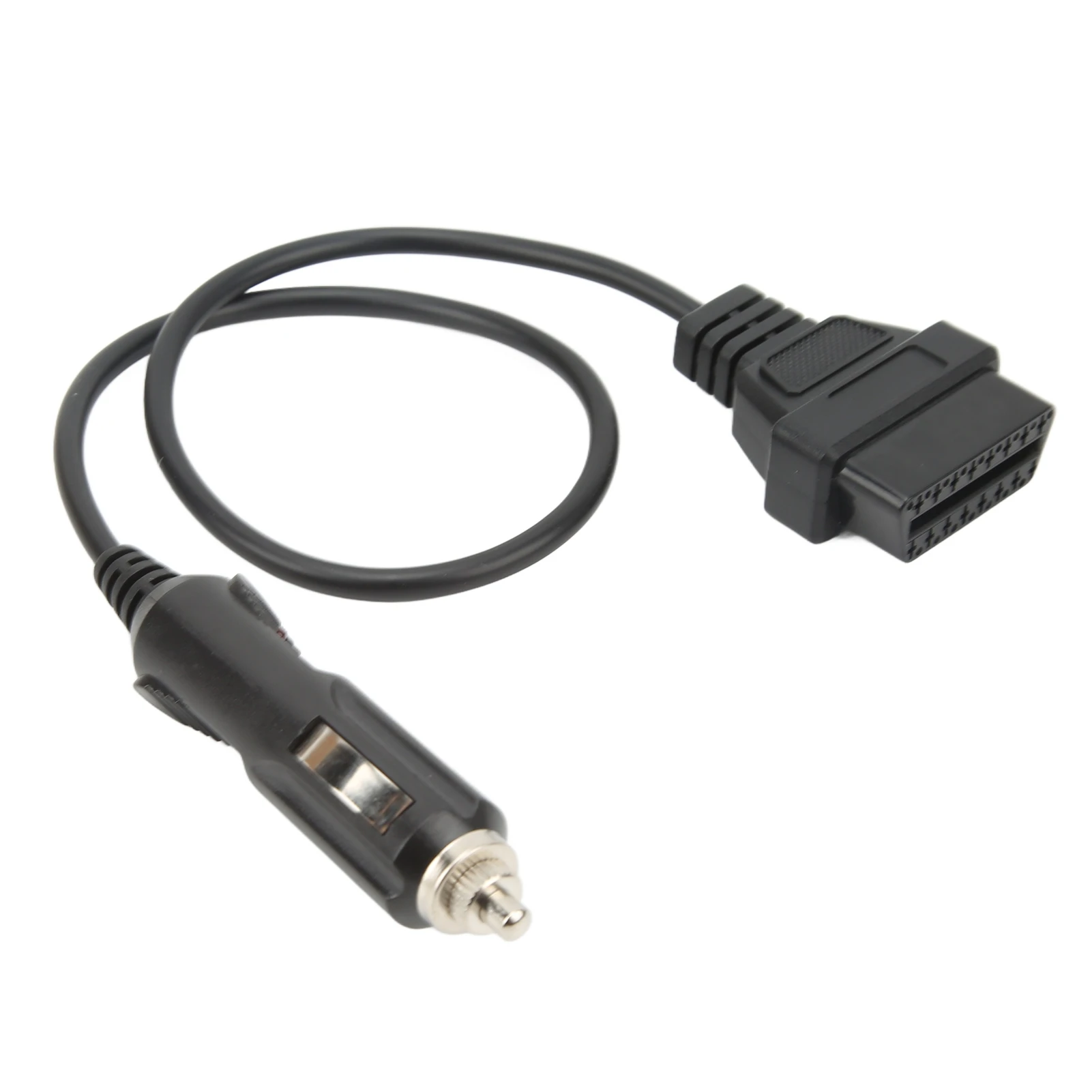 OBD2 Male to Cigarette Lighter Cable Emergency Power Supply Memory Saver Diagnostic Adapter Cable