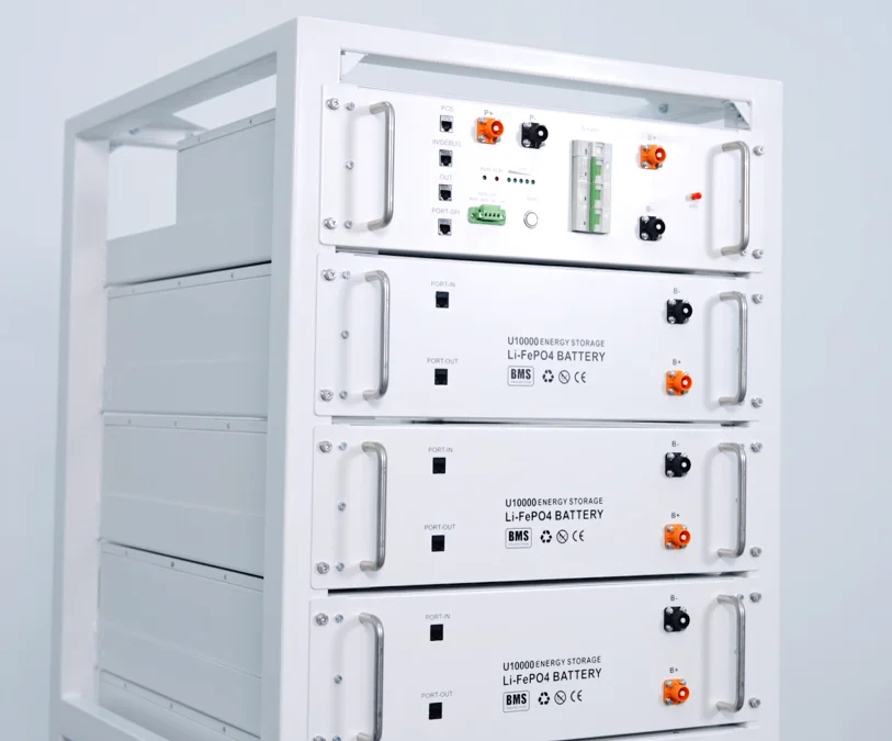 Manufacturer Wholesale SMP-MU51.2V100AH Lithium Ion Battery Rack Type LiFePO4 Solar System Storage High Voltage 6000+ Cycles