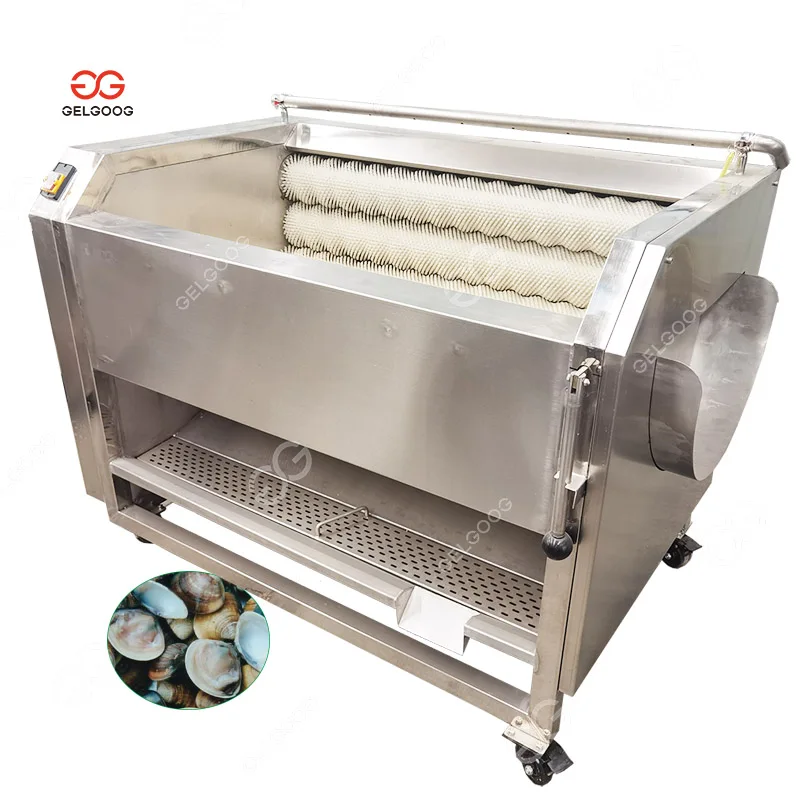 

Gelgoog Factory Price Fish Washer Clams Cleaning Shellfish Washing Machinesea transport