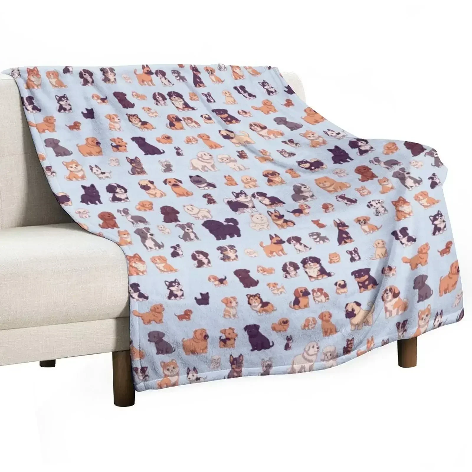 *choose extra large size* Huge dogs pack 87 dog breeds Throw Blanket heavy to sleep Luxury Throw Blankets For Baby Blankets