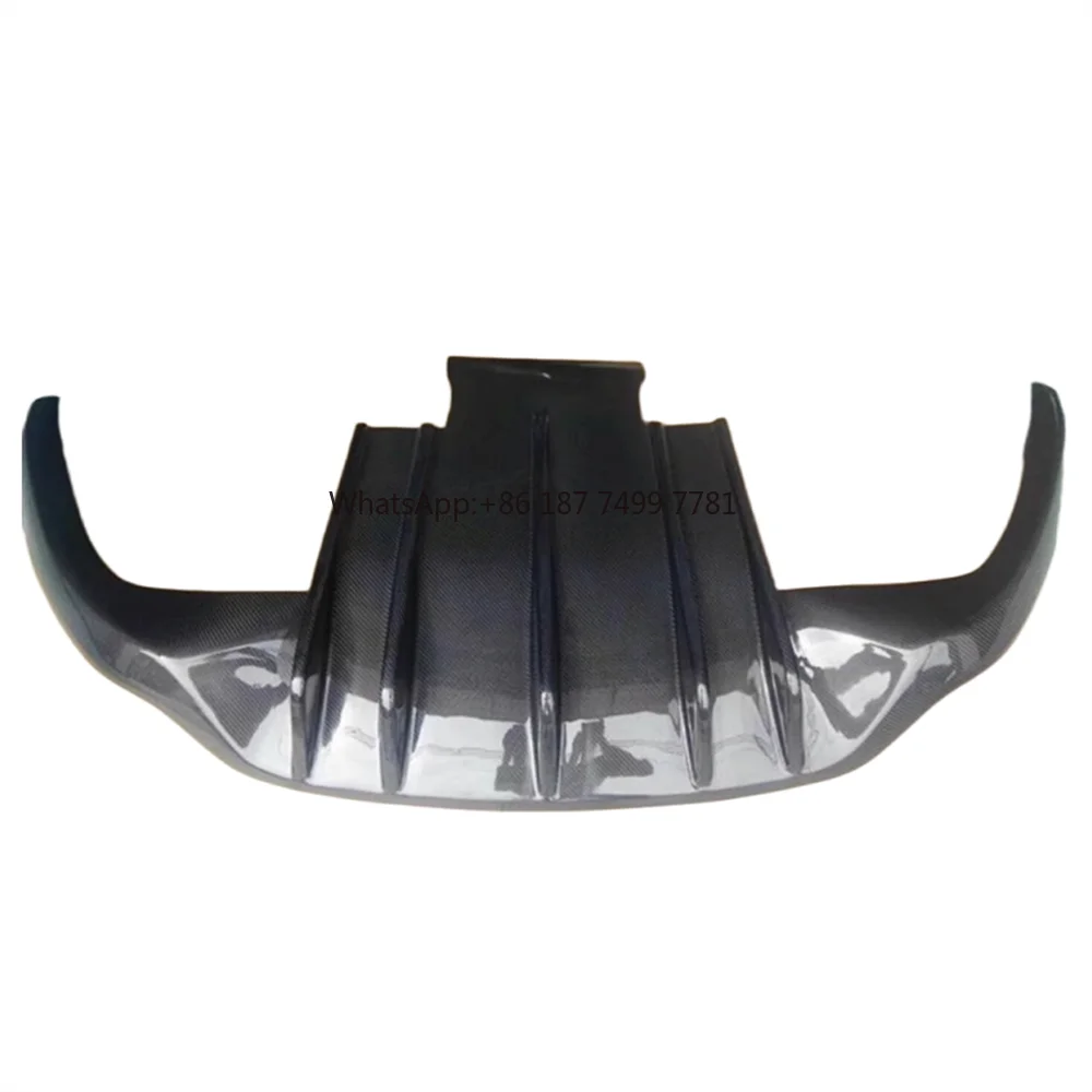 

Used for . GT GTS GTC 2013-2015 Genuine Carbon Fiber Rear Bumper Diffuser Rear Lip Body Kit