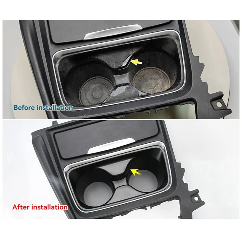 Center Console Cup Holder Insert For BMW 3 4 Series F30 F35 F34 F33 F31 F36 2013-2019 Accessories 51169218925