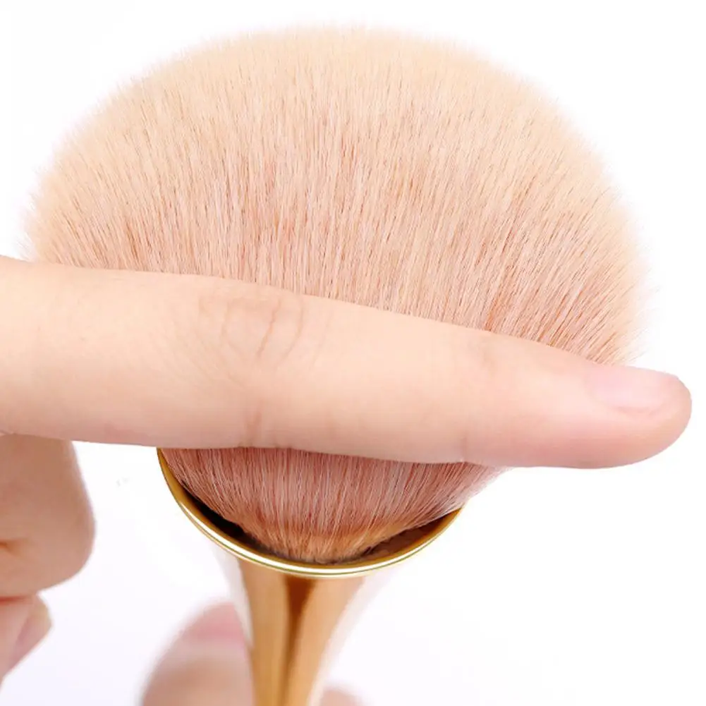 Kosmetische Bürste lose Puder bürste übergroße Hervorhebung Pinsel Rouge Pinsel weiches Haar Make-up Fixierung Puder quaste Beauty Tools