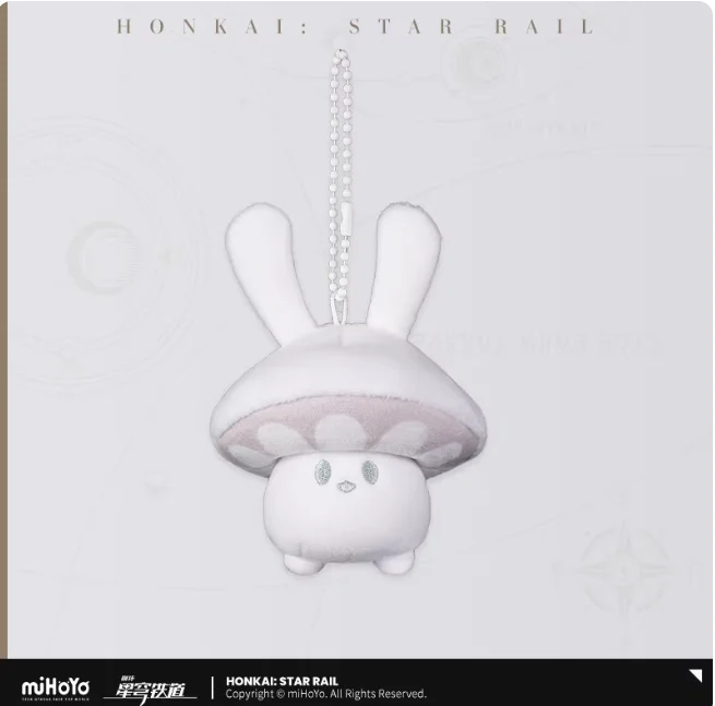 

MiHoYo Game Honkai Star Rail Rabbit Mushroom Series Cartoon Pillow Anime Pendant Prop Cosplay Xmas Gifts Halloween Official