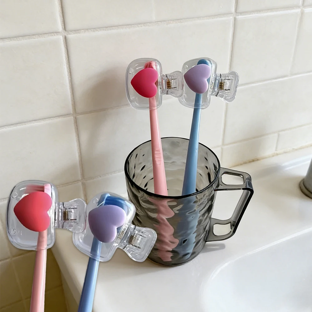 Protège-brosses à dents portables, clips de protection pour brosses à dents, capuchons de rangement pour têtes de brosses à dents, housses de protection pour brosses à dents