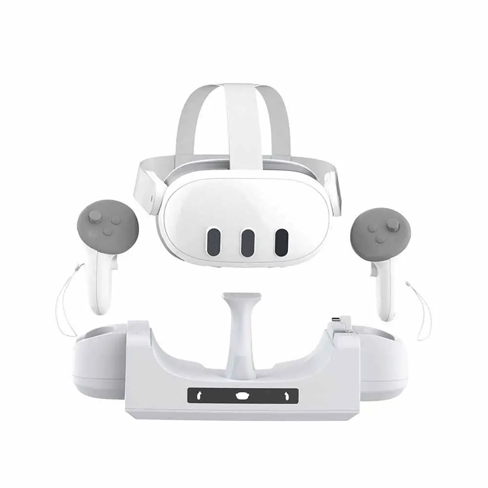 

Charging Dock Wall Mount For Meta Quest 3, Oculus Fast Charging Station VR Accessories Charger Station Controller Battery Pack