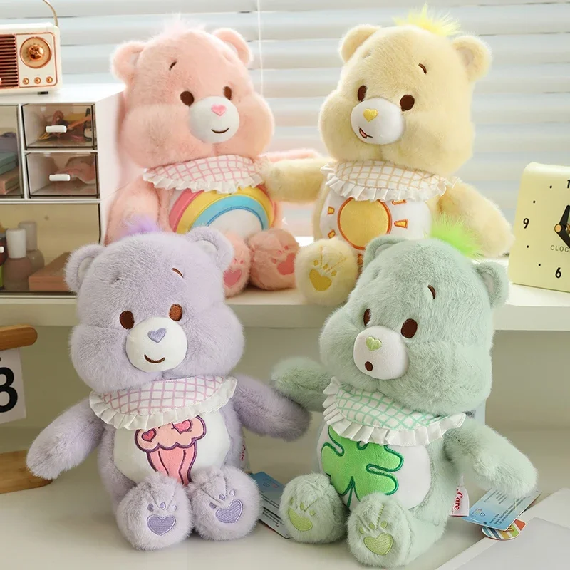 

Baby CareBear Plush Toys Care Bear Cartoon Plush Toys Rainbow Bears Plushies stuffed Dolls Sleeping Bear Plush Toys Home Decor