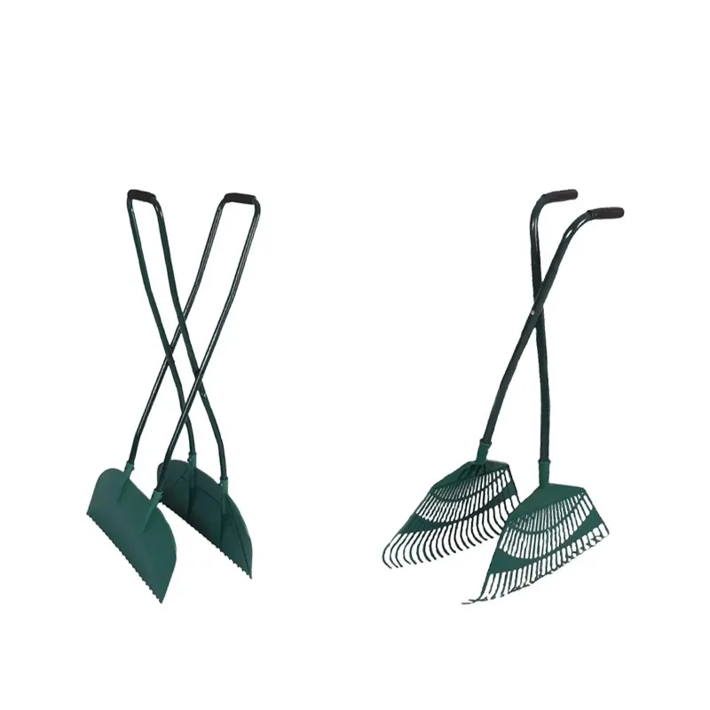 Increase the size of the grass rake, garden withered leaves and fallen leaves tool, long wooden handle grass rake, and leaves