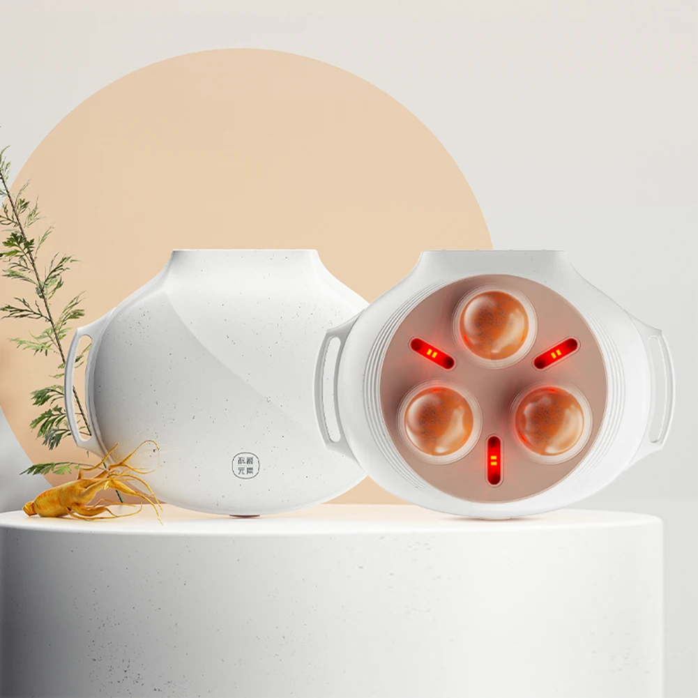 

Electric Abdominal Cellulite Massager 3 Level Bian Stone Tummy Kneading Instrument Body Sculpting Machine for Home Use
