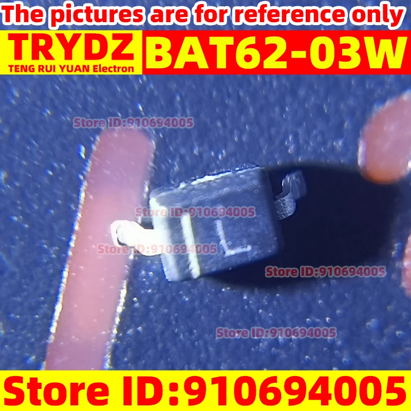 200/100/50Pcs BAT62-03W BAT62-02W Sod-323