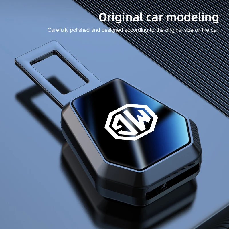 Удлинитель ремня безопасности с кнопкой для MG ZS 5 7 6 Cyberster MG4 EV ES5 HS ONE GT GS MG3 EZS