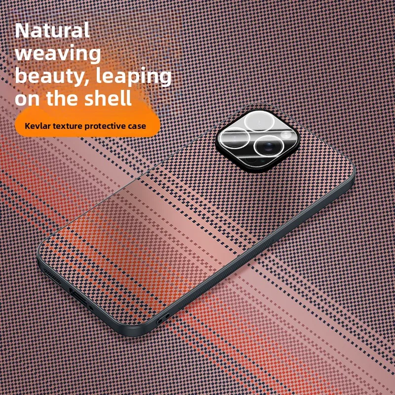 

Matte Kevlar iPhone 16 16pro 16plus 16Pro Max Case Shockproof Full Cover Slim Protective Cover for iPhone 16 Pro