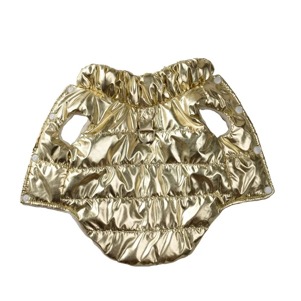 

High Quality Waterproof Hiking Dog Clothes Warm Fleece Puppy Coat Vest D-ring Puppy Vest Jacket Small Medium Dogs Clothes