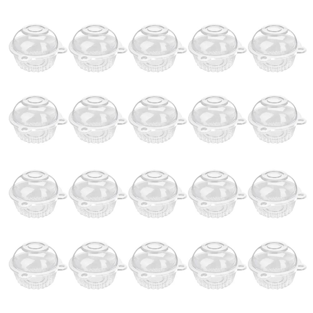 

50pcs Cake Cup Combination High Class Material Safe Portable Boxes Firmly Inside Dessert Wedding Birthday Party Food