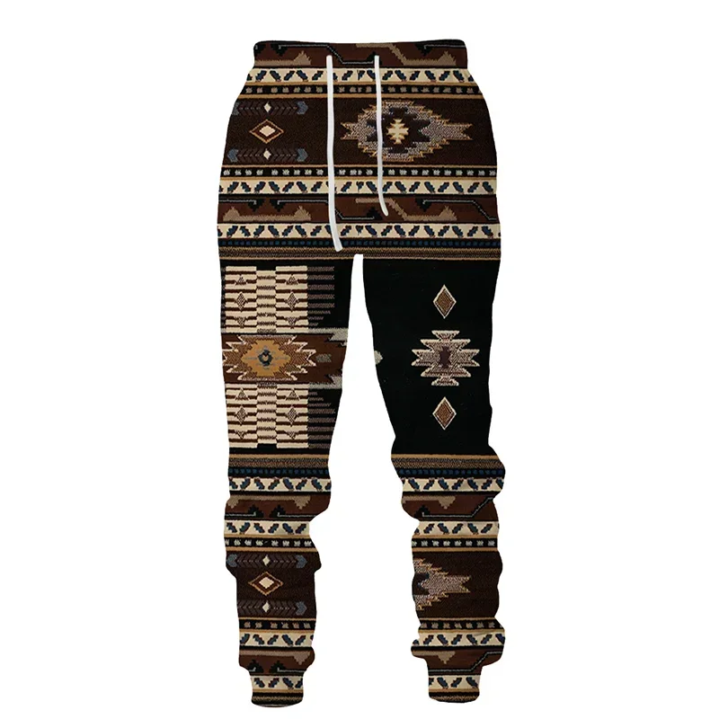 New Year Mayan Culture Y2k Pants Man Autumn Winter Casual Mens Sweatpants 3D Printing Tops Outdoor Streetwear Hip Hop Trousers
