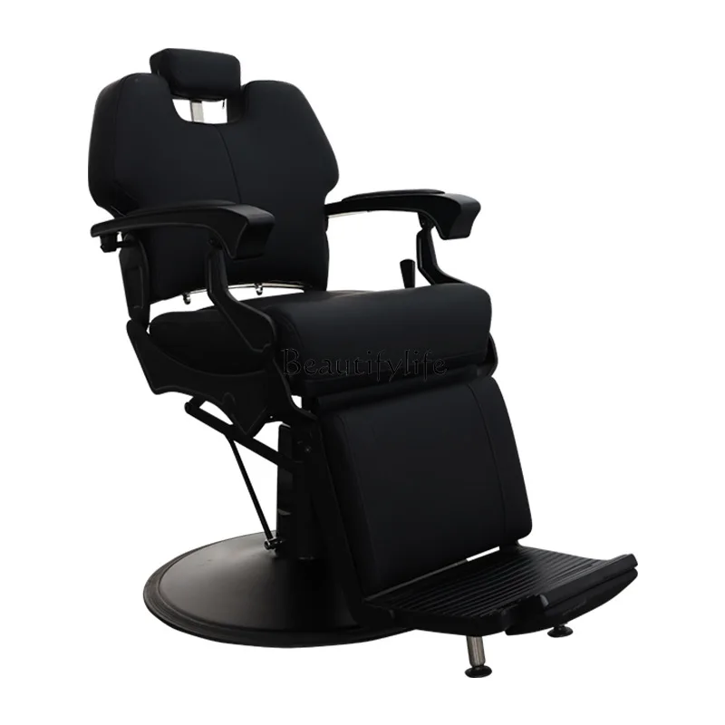 

Internet celebrity oil head chair hair special retro class chair beauty reclining chair