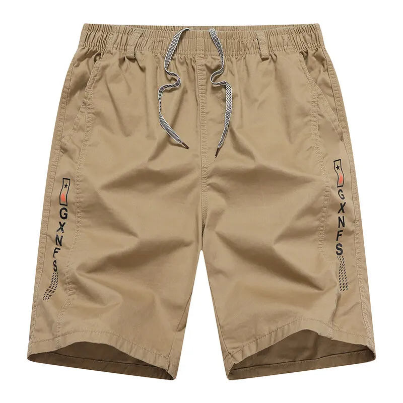 

Men's Casual Sweat Shorts Light Weight Elastic Waist Shorts Printed Beach Shorts Relaxed Fit Running Shorts Yellow Orange Brown